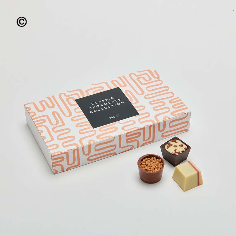 Classic Chocolate Collection- 99g Single Layer Box