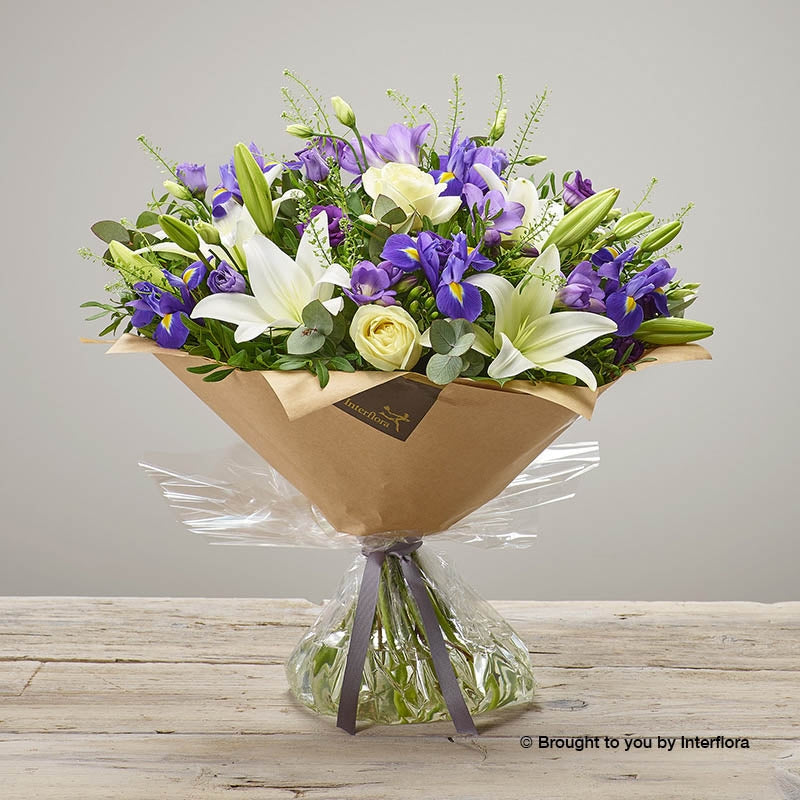 Purple Comfort Hand-tied